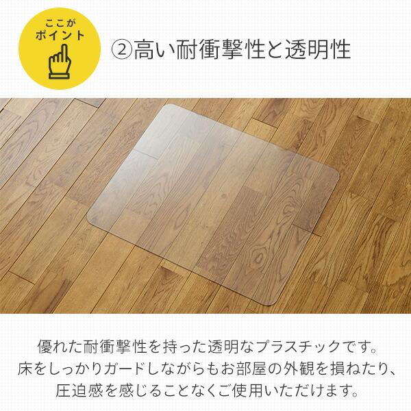 冷蔵庫床プロテクトマット Sサイズ 幅61 奥行70 MK002S 冷蔵庫床保護