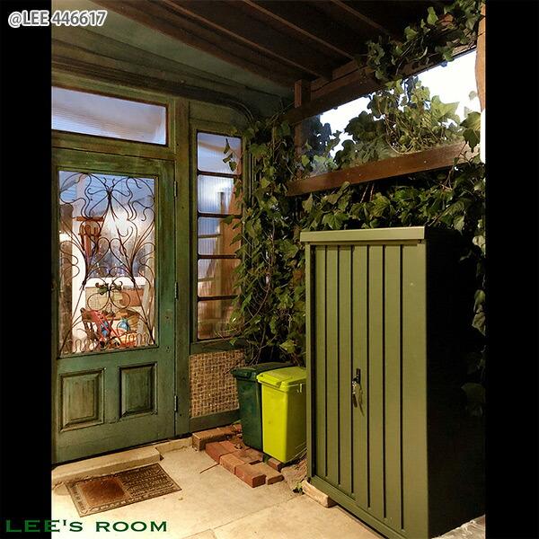 物置 収納庫 屋外 おしゃれ 大型 (幅90奥行45高さ154) DSSB-0915