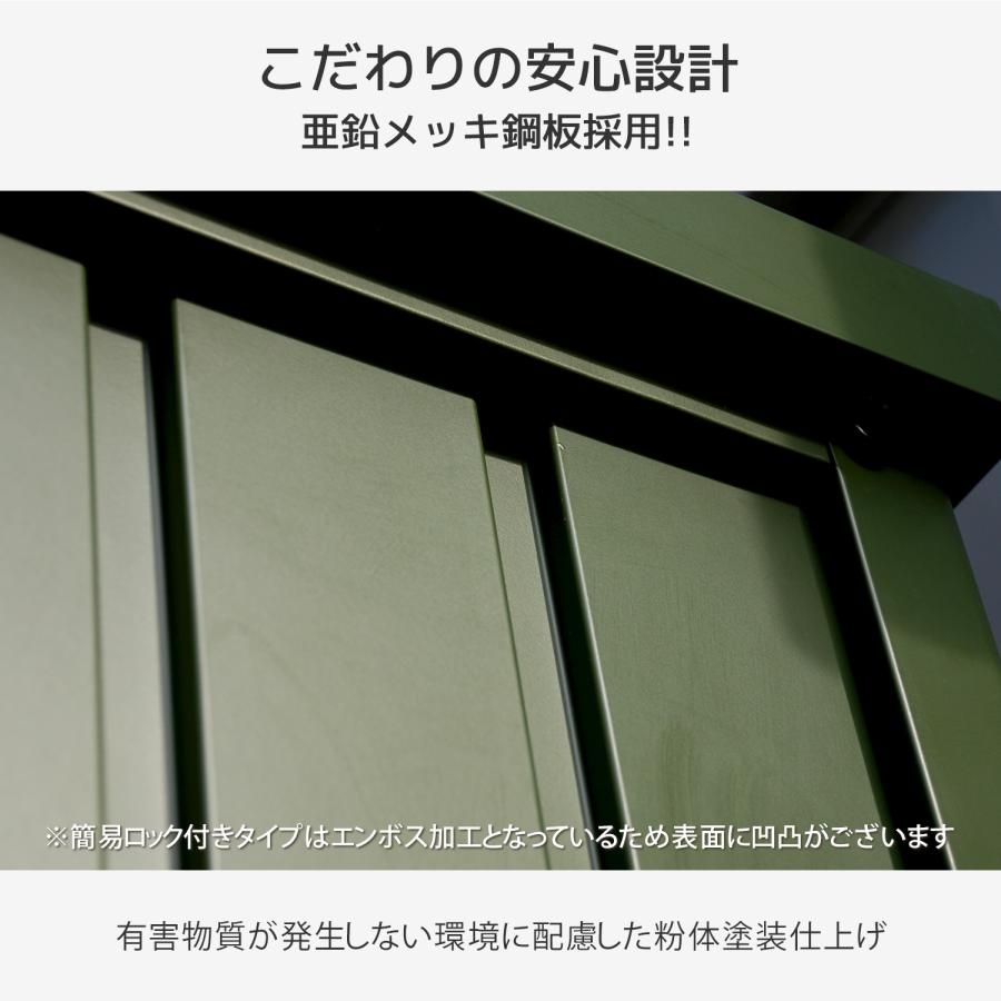 山善（YAMAZEN） 物置 収納庫 屋外 おしゃれ 大型 (幅150奥行75高さ154