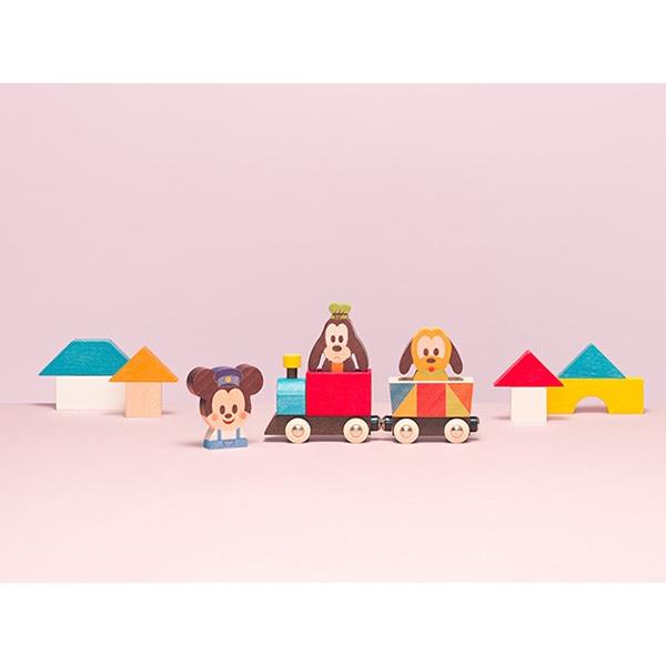 KIDEA TRAIN＆RAIL ミッキーマウス対象年齢3歳から TYKD00503 赤ちゃん ベビー おもちゃ 木のおもちゃ 知育玩具 木製おもちゃ 木製玩具 ディズニー ミッキー｜e-kurashi｜04