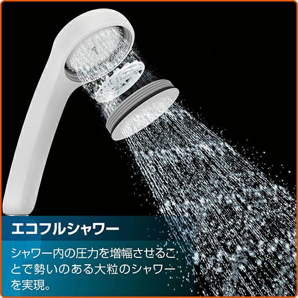 LIXIL（リクシル） サーモスタットバス水栓 樹脂ハンドル・エコフル