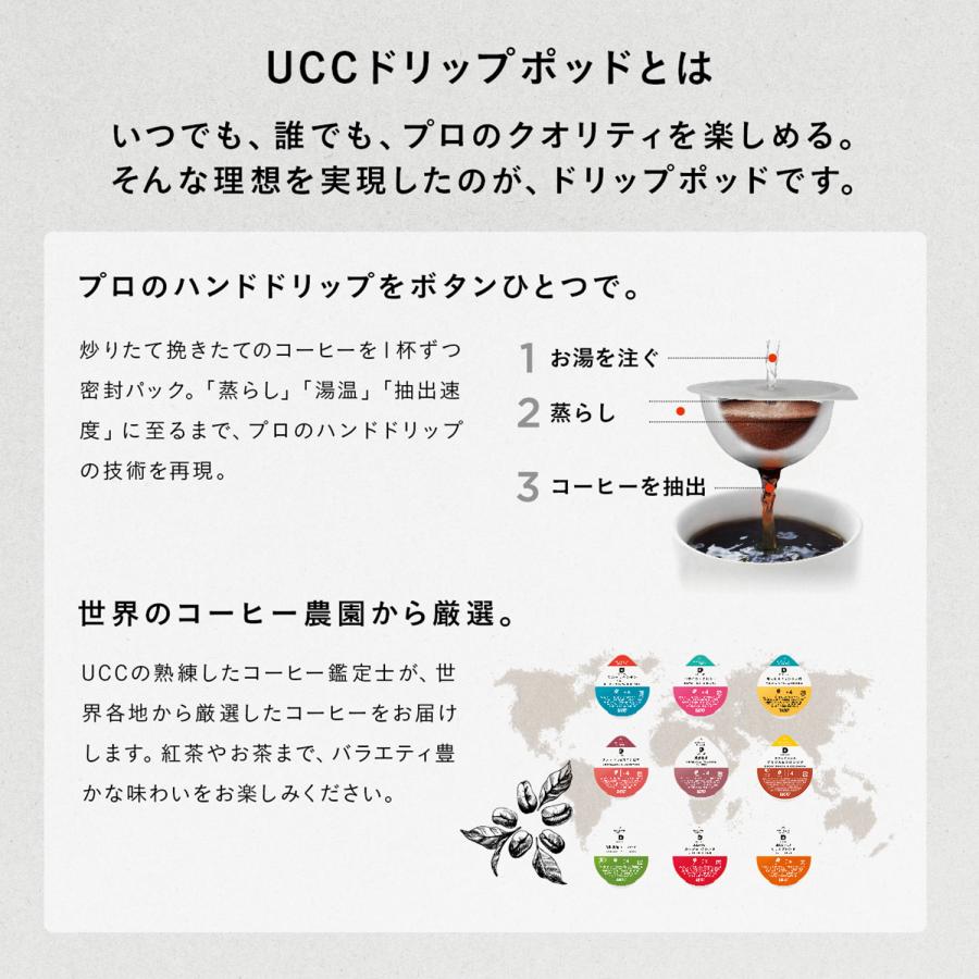 UCC UCC DRIP POD ドリップポッド カプセル カフェインレス ブラジル