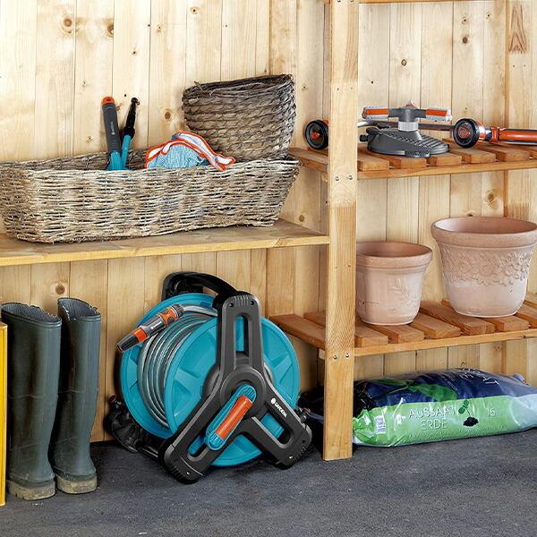 ポーズレス　各種　100g2本　120g2本　計４個セット✨ ホースリール 20m 水流切り替え4種 HRA-20mCFN グレー/ブラック【2年