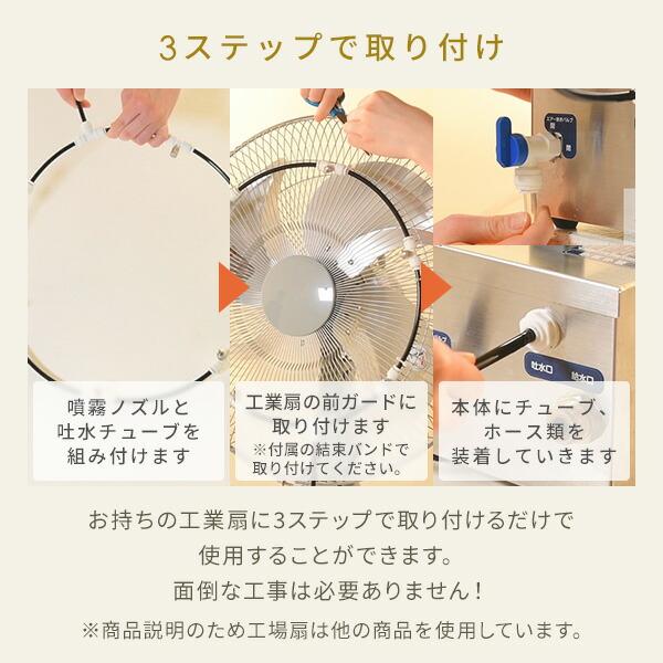 ナカトミ 工場扇 工場用扇風機 45cm OPF-45YB 大風量 黄色羽根