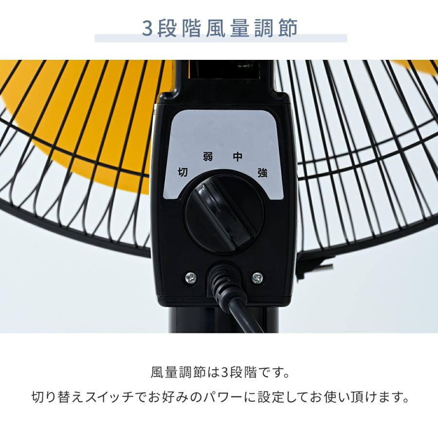 【機能正常品】[配達無料]業務用扇風機　工場扇　三脚土台　ナカトミ製　2010年製 ナカトミ 工場扇 工場用扇風機 45cm OPF-45YB 大風量 三脚折り畳み収納