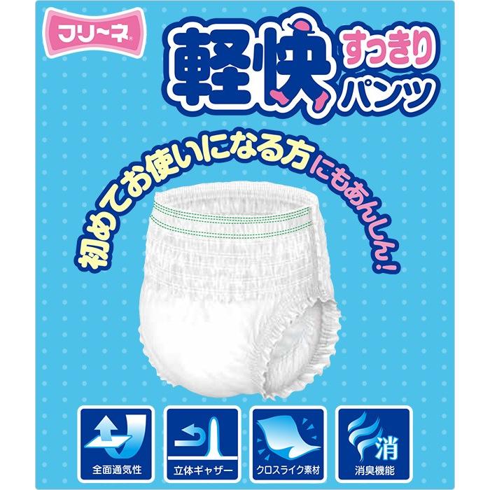 フリーネ お試しセット 大人用紙おむつ パンツタイプ 軽快パンツ 排尿量2回分 くらしのeショップ 通販 Paypayモール