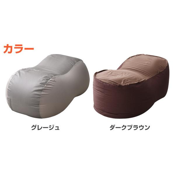 山善（YAMAZEN） ビーズソファー 特大 BS60-1140-T マイクロビーズ