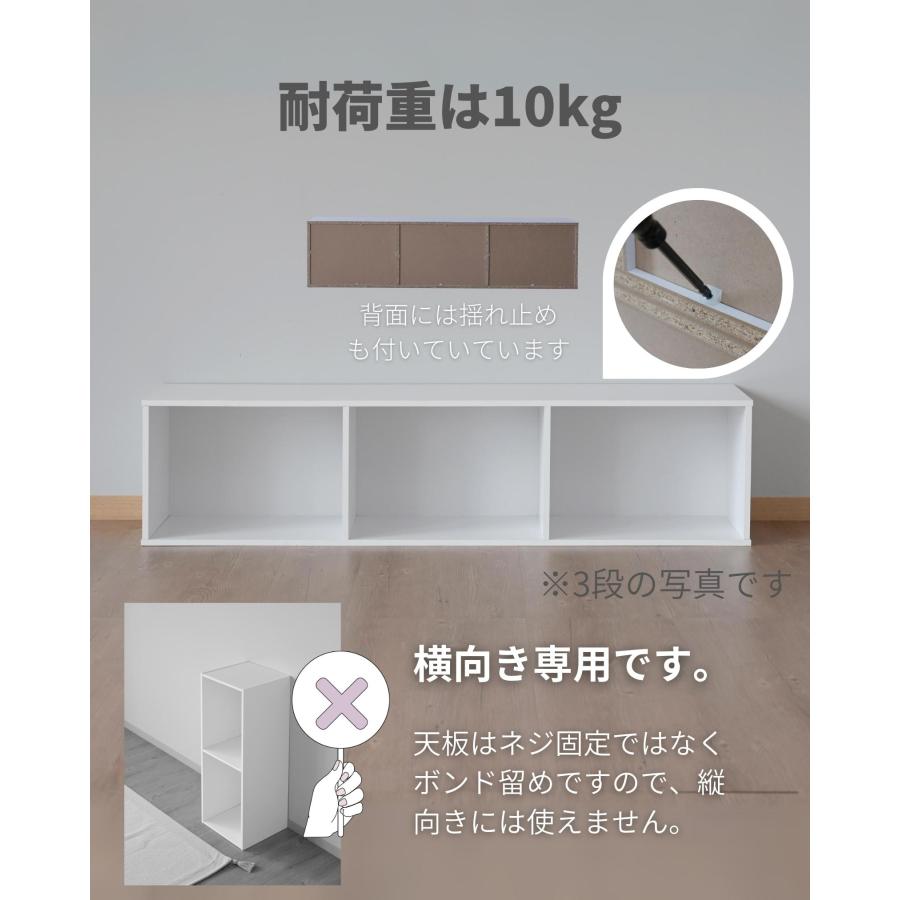 山善 カラーボックス 横向き 3列 1段 幅122.5 奥行29 高さ30cm 山善 カラーボックス 横向き 3列 1段 幅122.5 奥行29 高さ30cm