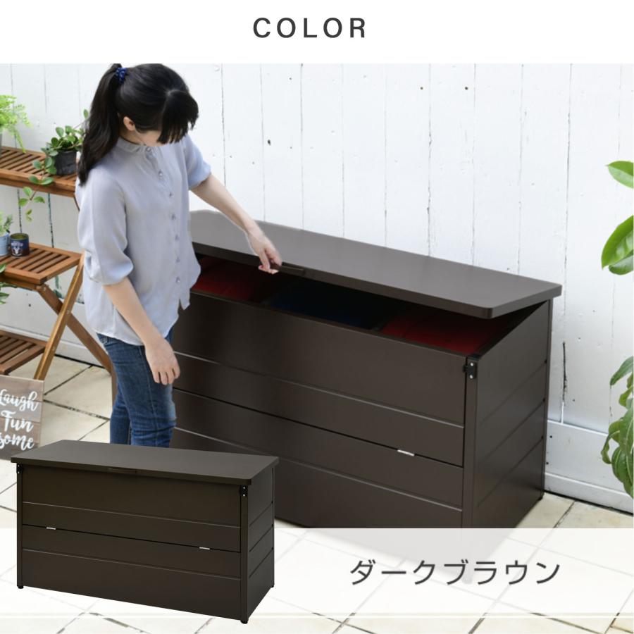 山善（YAMAZEN） 屋外ストッカー ゴミ箱 屋外 大容量 大型 分別 カラス