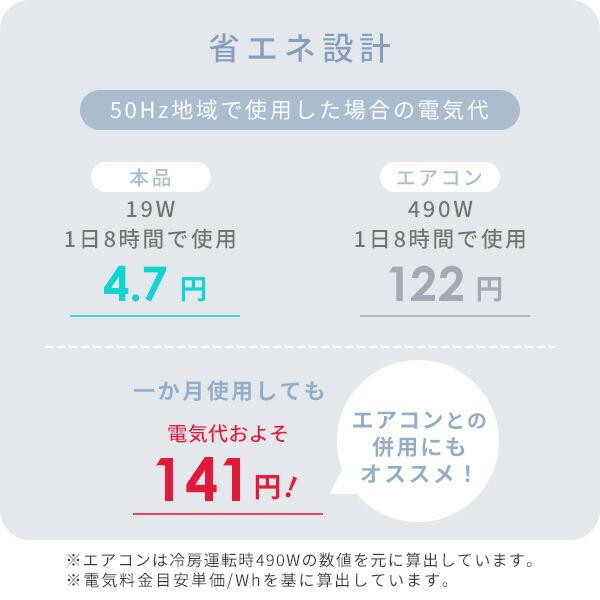 扇風機 18cm クリップ扇風機 左右首振り 風量2段階 切タイマー YCT-F184(WB) クリップファン クリップ式 ミニ扇風機 左右首ふり デスク 机 キッチン 厨房 脱衣所｜e-kurashi｜09