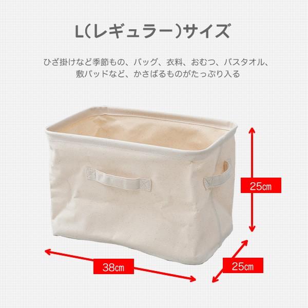 山善（YAMAZEN） 収納ボックス 収納ケース ソフトボックス フタなし