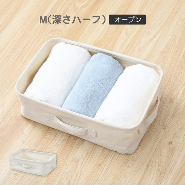 山善（YAMAZEN） 収納ボックス 収納ケース ソフトボックス フタなし