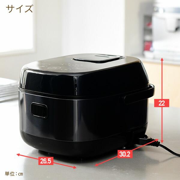 山善 炊飯器 5合炊き IH 一人暮らし用 IH炊飯器 5.5合 YJN-E101 山善 炊飯器 5合炊き IH 一人暮らし用 IH炊飯器 5.5合 YJN-E101
