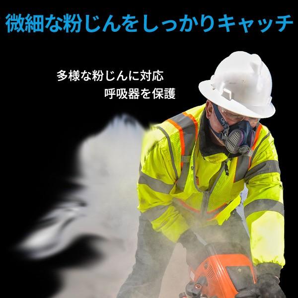 防塵マスク 取り替え式 (P100/RL3) 2枚セット SPR451JFUC*2/SPR457JFUB