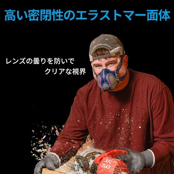 防塵マスク 取り替え式 (P100/RL3) 2枚セット SPR451JFUC*2/SPR457JFUB