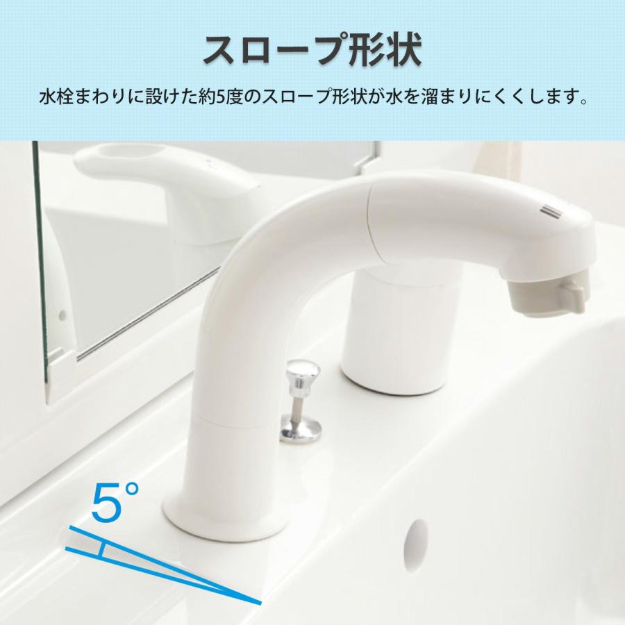 LIXIL（リクシル） 洗面化粧台 D7シリーズ 間口60cm 扉タイプ シングル