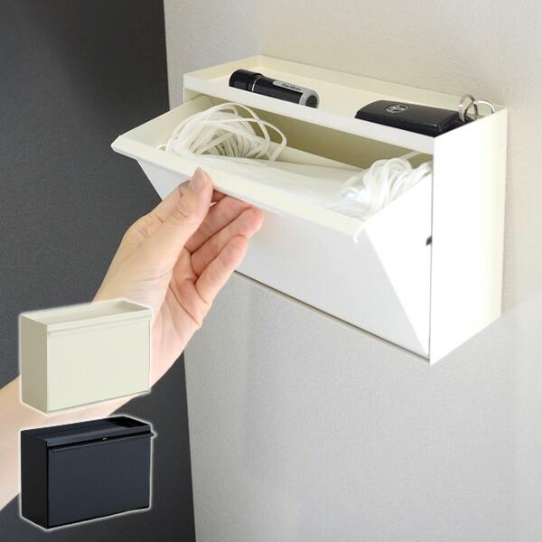 マスクストッカー マグネット付き 2way 壁掛け 置き型 MSWH/MSBK マスクケース マスクボックス マスク入れ マスク収納