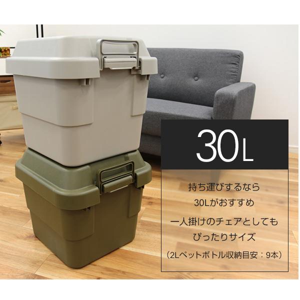 RISU（リス） トランクカーゴ 20L TC-20 2個セット 座れる 収納