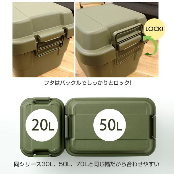 RISU（リス） トランクカーゴ 20L TC-20 2個セット 座れる 収納