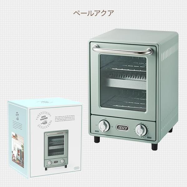 Toffy トースター オーブントースター 縦型 オーブン スリム 2段