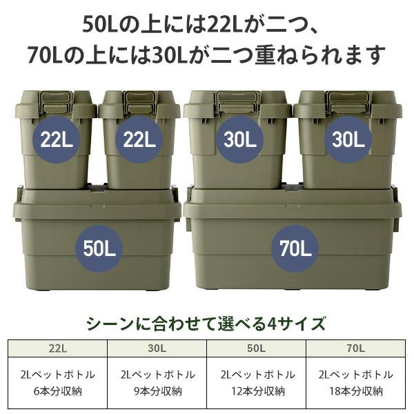 スタッキングトランクカーゴ 二個 セット！ Amazon｜リス 収納ボックス スタッキング トランクカーゴ (【2個セット