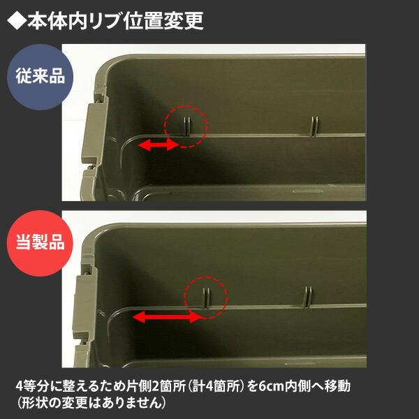 スタッキング トランクカーゴ 70L (2個セット) TC-70S 座れる 収納