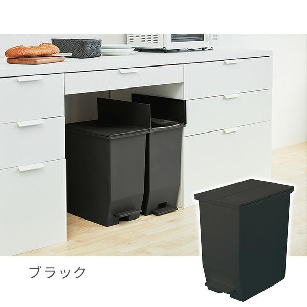 RISU（リス） ゴミ箱 SOLOW ソロウ ペダルオープン ツイン 45L GSLW005