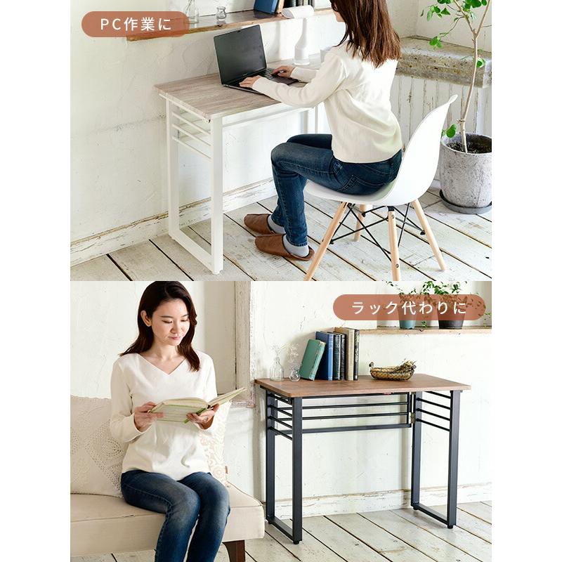 【新品・送料無料】【完成品】折りたたみテーブル幅90cm 机 デスク 座卓 木製 山善（YAMAZEN） 折りたたみテーブル 簡単組立 幅90 奥行45 高さ70