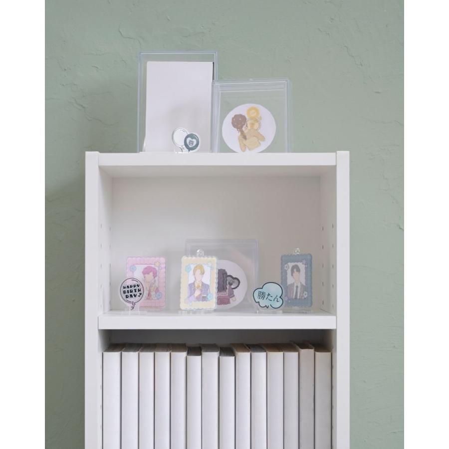 山善（YAMAZEN） 隙間収納 CDラック 5段 スリム 幅26 奥行17 高さ90cm