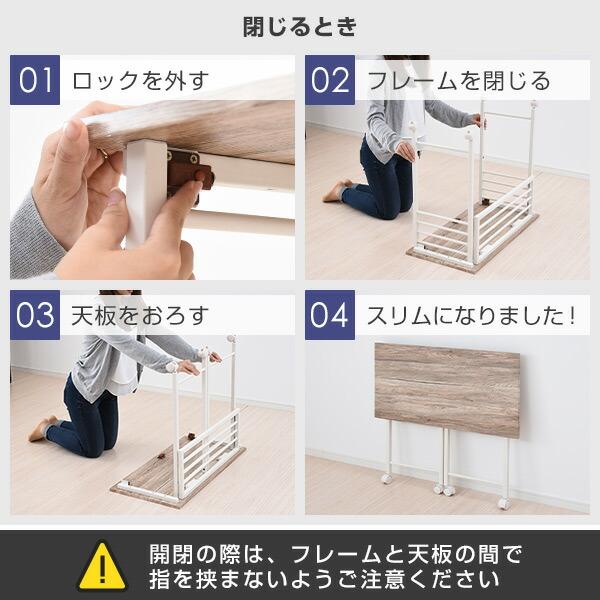 折りたたみテーブル 80×40×75 Amazon | Aibiju 折りたたみ デスク 多機能テーブル 80×40×75