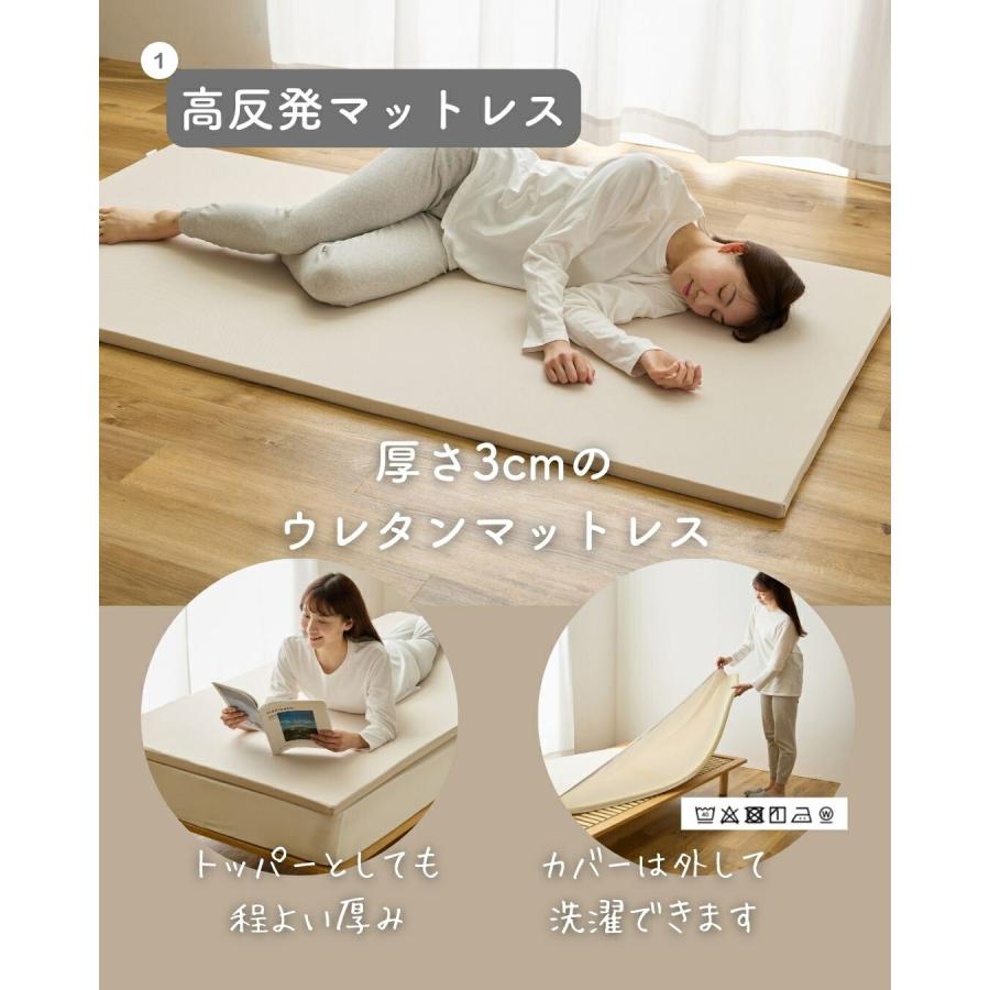 布団セット シングル 8点 マットレス 敷布団 掛布団 枕 洗える カバー