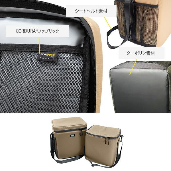 FUKUさんとのコラボ商品 カンガルークーラーバッグ 23L/18Lのセット(2個組) 215-AFXP171 保冷バッグ クーラーバッグ  ソフトクーラーボックス｜e-kurashi｜09