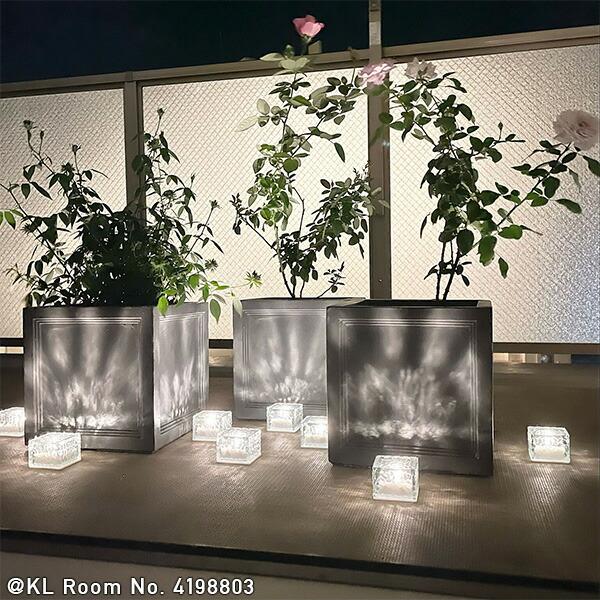 山善（YAMAZEN） LEDソーラーライト 屋外 防水防塵仕様 8cmタイプ