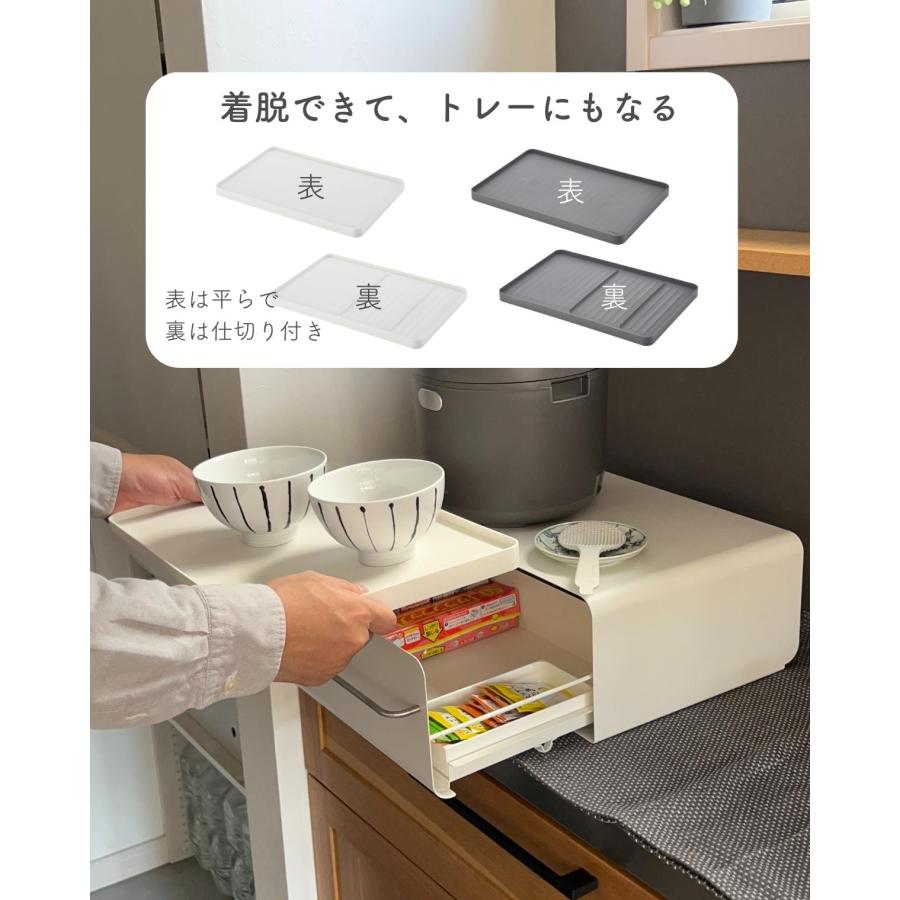 UtaU 家電下 引き出し 収納ケース カウンタードロワー 幅40.2 UtaU 家電下 引き出し 収納ケース カウンタードロワー 幅40.2