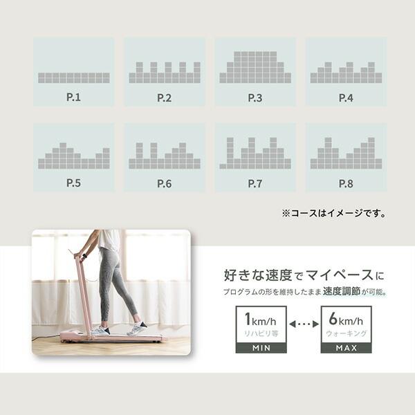 ALINCO（アルインコ） フラットウォーク 電動ウォーカー プログラム8 