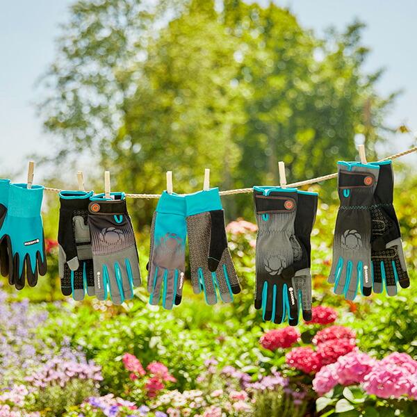 GARDENA 剪定バラ用グローブ M・Lサイズ 園芸用手袋 11540-20/11541-20