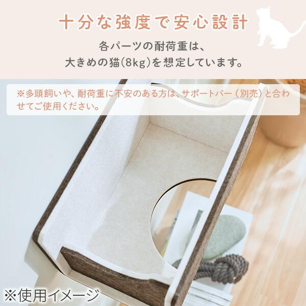 猫壁 ボックス 透明タイプ マグネット式 キャットステップ 壁面 にゃん