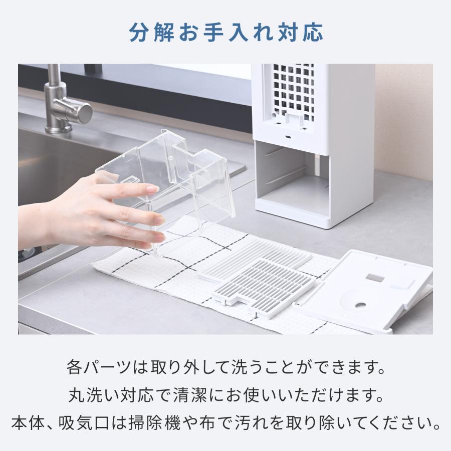山善（YAMAZEN） 除湿機 小型 ペルチェ式 除湿器 250mL/日 タンク容量