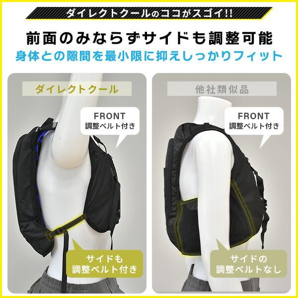 水冷服。水冷ベスト。すぐに使えるバッテリーセット。新品。男女共用。熱中症対策。 値下げしました。 送料込みの値　　　　　　　　　　　　　　 全面型水冷ベスト バッテリーセット（レギュラー）| 男女兼用 熱中症