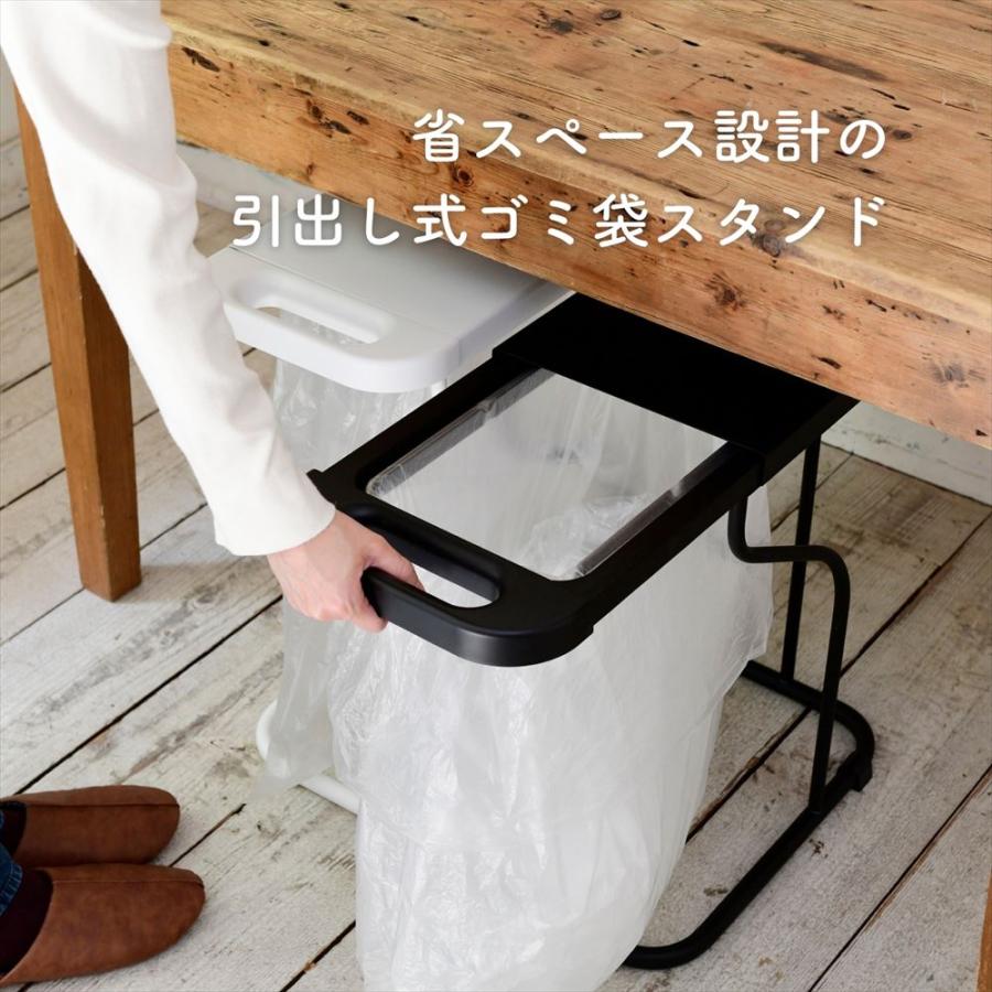 ゴミ箱 フタ付き 分別ゴミ袋ホルダー 30L 45L兼用 幅26 奥行42.7 高さ