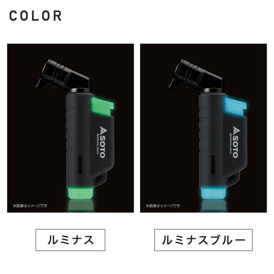 新富士バーナー マイクロトーチACTIVE 蓄光 SOTO : くらしのeショップ