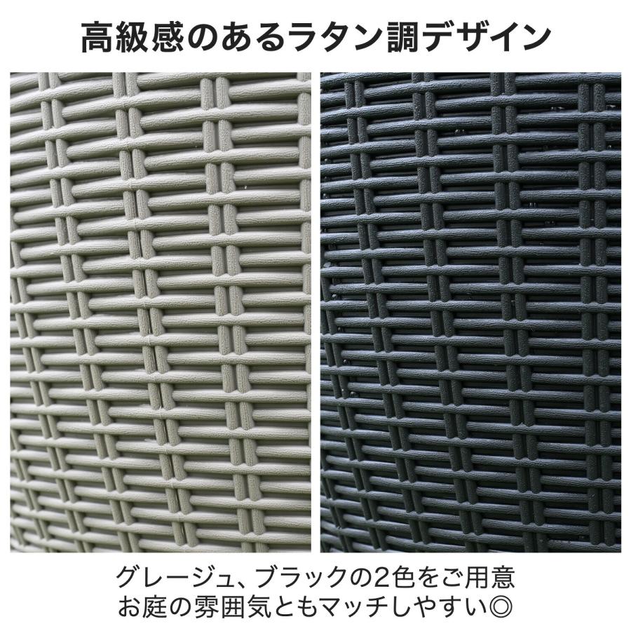 山善（YAMAZEN） クーラーバーテーブル サイドテーブル アウトドア