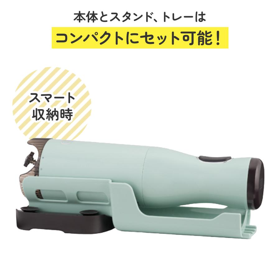 Toffy 電動かき氷器 コードレス かき氷機 ハンディ スティック型 充電