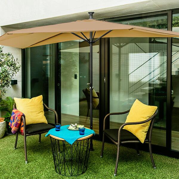 大作商事 ガーデンパラソル パラソル 庭 大型 パラソル 山善 日除け