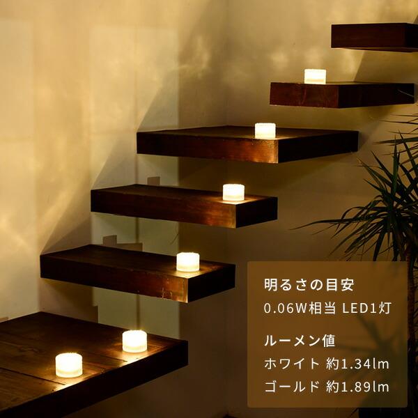 山善（YAMAZEN） LEDソーラーライト アイスブリック調 直径8cmタイプ