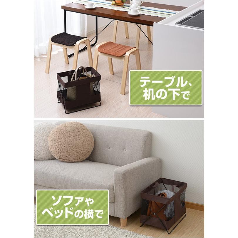 バスケット・かご 16個　まとめ売り　収納や荷物置き等 山善（YAMAZEN） 荷物入れ 荷物置き カゴ バスケット レギュラー かご