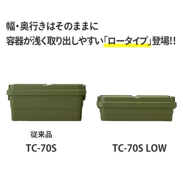 RISU（リス） トランクカーゴ TC-70S LOW 40L 日本製 スタッキング