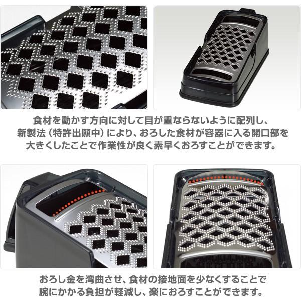 アーネスト 日本製 おろし器 ステンレス 楽楽おろしてみま専科