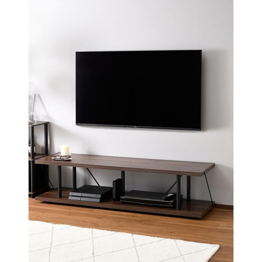 山善（YAMAZEN） テレビ台 ローボード 140 コンパクト 幅140cm 薄型