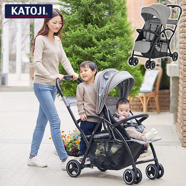 カトージ（KATOJI） ベビーカー 2人乗りベビーカー 2-Seater next 2人